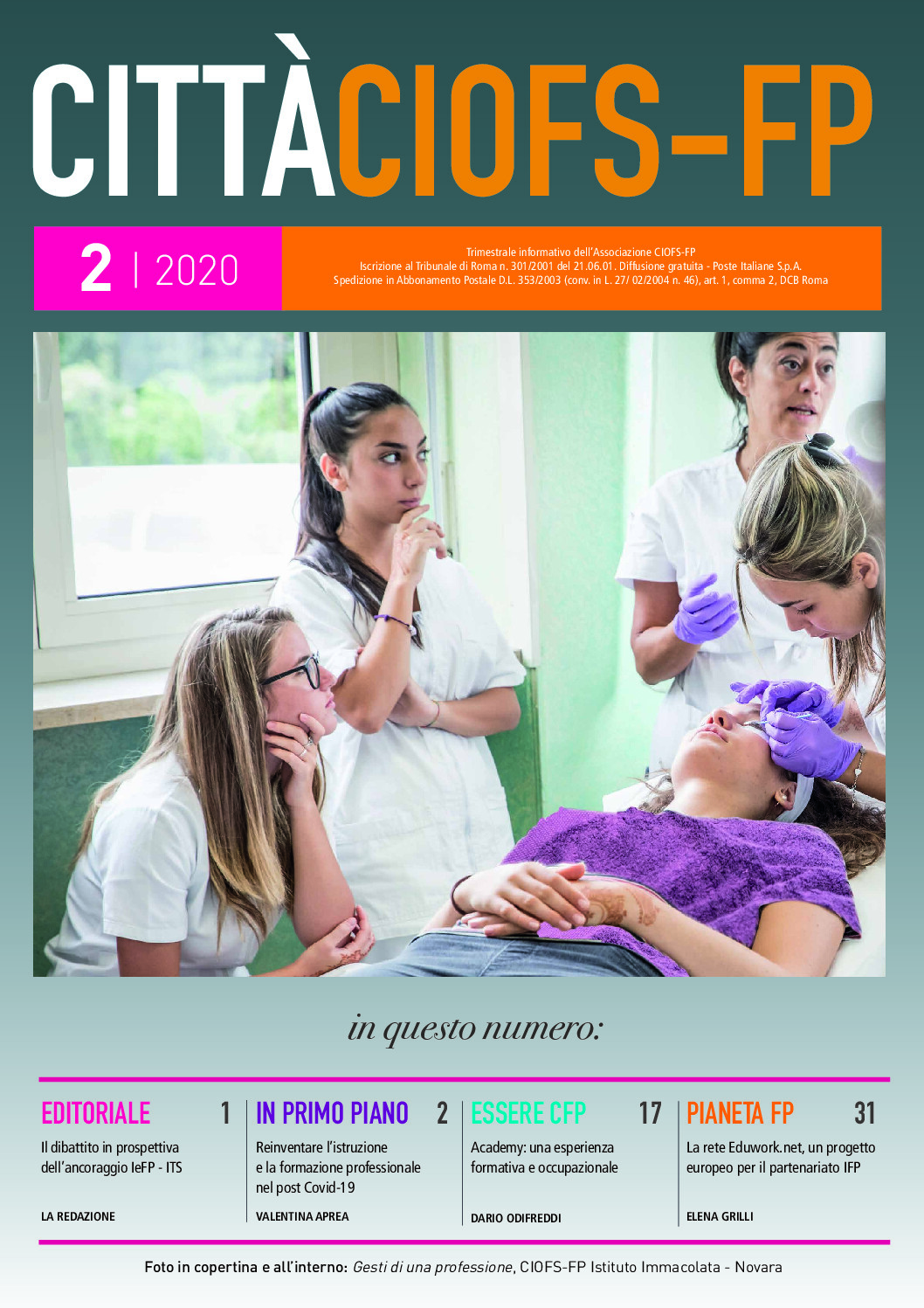 Rivista Città CIOFS-FP 2020 – 2