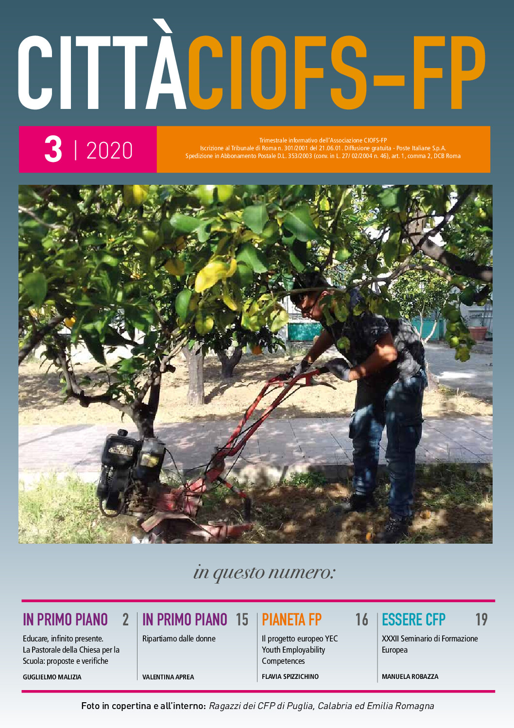 Rivista Città CIOFS-FP 2020 – 3