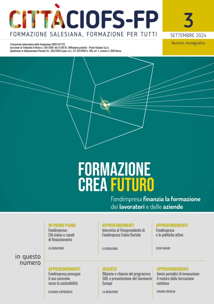 Rivista Città CIOFS-FP 2024-3