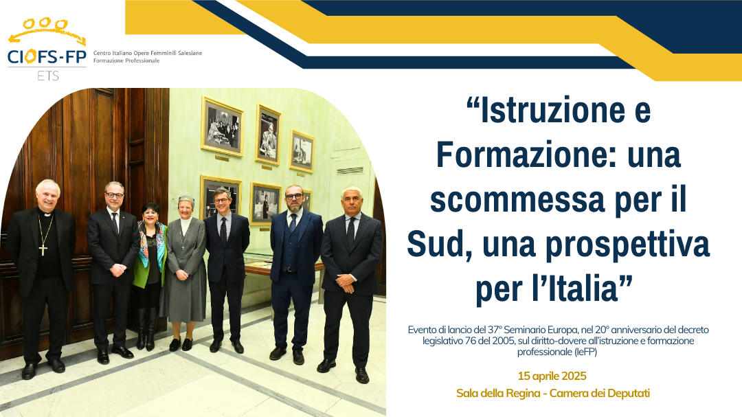 “Istruzione e Formazione: una scommessa per il Sud, una prospettiva per l’Italia” – Grande successo alla Camera dei Deputati